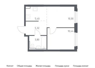 Продается 2-ком. квартира, 35 м2, Москва, жилой комплекс Квартал Герцена, к2, метро Орехово