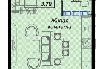 Продам 1-комнатную квартиру, 32.4 м2, посёлок городского типа Дагомыс