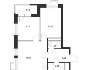 Продается 3-комнатная квартира, 55 м2, Москва, Открытое шоссе, 14Д, район Богородское