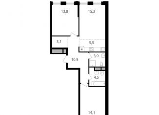 Продаю 2-комнатную квартиру, 71 м2, Москва, метро Семеновская