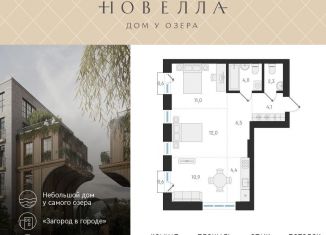 Продажа 2-комнатной квартиры, 55.2 м2, Новосибирск, Заельцовский район