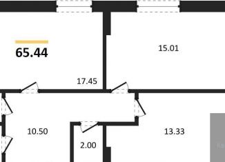 Продаю двухкомнатную квартиру, 65.4 м2, Воронеж, улица 9 Января, 68Л