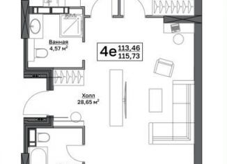 Продажа трехкомнатной квартиры, 115.7 м2, Пермский край, Пушкарская улица, 142А