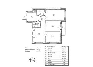 Продается 3-комнатная квартира, 78.2 м2, Кемерово