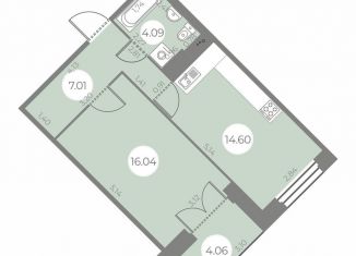 Продаю 1-ком. квартиру, 43 м2, Санкт-Петербург, метро Проспект Ветеранов, улица Маршала Захарова, 8