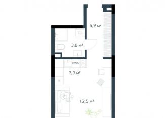 Продаю квартиру студию, 26.1 м2, Владивосток, Первомайский район