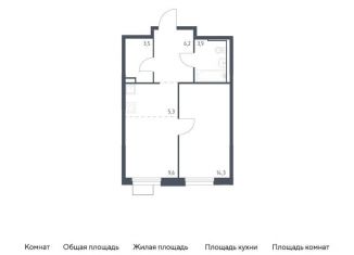 Продажа 1-ком. квартиры, 42.8 м2, Владивосток, улица Сабанеева, 1.2