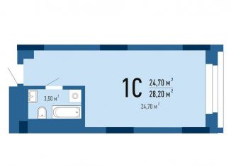 1-ком. квартира на продажу, 29 м2, Новосибирск, Заельцовский район