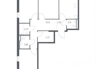 Продается трехкомнатная квартира, 78.5 м2, Мытищи