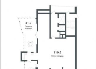 Продается пятикомнатная квартира, 161 м2, Краснодар, ЖК Сограт, улица Красных Партизан, 4/15