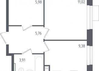 Продаю 1-ком. квартиру, 35.9 м2, Московская область, жилой комплекс Пятницкие Луга, к1/1