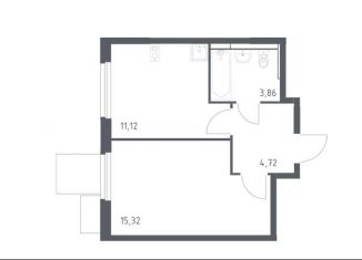 Продается однокомнатная квартира, 35 м2, Мытищи, 1-й Стрелковый переулок, 3