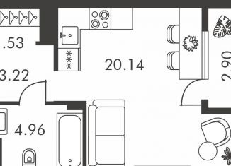 Продаю квартиру студию, 32.8 м2, Тула, Зареченский территориальный округ, улица Карпова, 103А