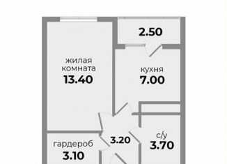 Продается однокомнатная квартира, 30.9 м2, Михайловск, Прекрасная улица, 17