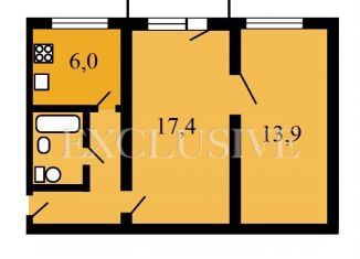 Продается 2-ком. квартира, 43 м2, Москва, 3-я Парковая улица, 35