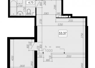 Продаю 2-ком. квартиру, 53.4 м2, Владивосток, Верхняя улица, 20