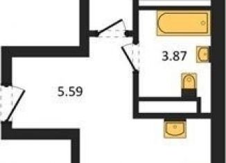 Продам 1-комнатную квартиру, 45.2 м2, Новосибирск