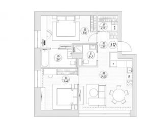 Продам 2-комнатную квартиру, 74.2 м2, Москва, метро Савеловская, улица Верхняя Масловка, 20с1