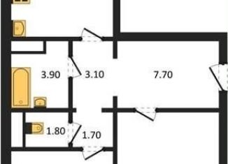 Продам двухкомнатную квартиру, 68.2 м2, Воронеж, улица Шишкова, 140Б/6, Центральный район