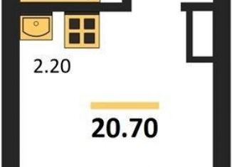 Продаю квартиру студию, 20.6 м2, Воронеж, Коминтерновский район