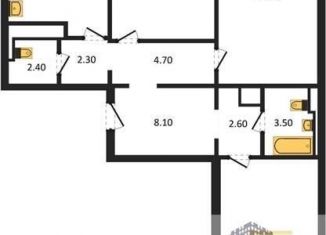 Продажа 3-комнатной квартиры, 91.4 м2, Воронеж, улица Загоровского, 13к2, Центральный район