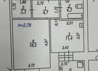 Продается однокомнатная квартира, 42.2 м2, Красноярск, улица 9 Мая, 24, Советский район