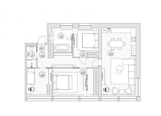 Продажа 3-комнатной квартиры, 106.4 м2, Москва, метро Савеловская, улица Верхняя Масловка, 20с1