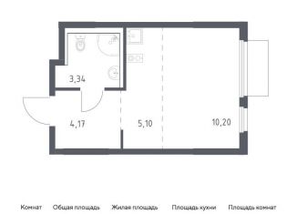 Продаю квартиру студию, 22.8 м2, деревня Мисайлово