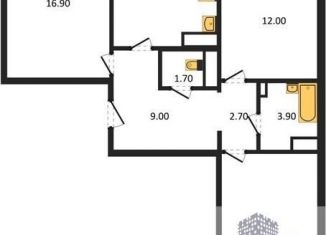 Продам 3-комнатную квартиру, 80.4 м2, Воронеж, Советский район, улица Полковника Богомолова, 7