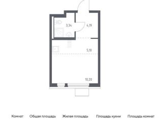 Продаю квартиру студию, 22.8 м2, Московская область, жилой комплекс Горки Парк, 8.1