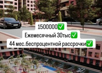 1-комнатная квартира на продажу, 50.4 м2, Махачкала, Благородная улица, 17