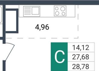 Продаю квартиру студию, 28.8 м2, Забайкальский край