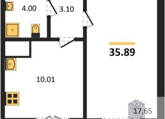 Продается 1-ком. квартира, 35.9 м2, Воронежская область, Цимлянская улица, 10В