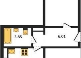 Продается 1-ком. квартира, 48.8 м2, село Новая Усмань