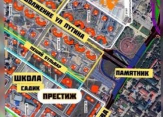 Продается 2-комнатная квартира, 53.8 м2, Грозный, улица Хамзата У. Орзамиева, 1