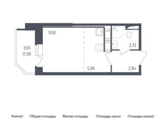 Продажа квартиры студии, 20.7 м2, Санкт-Петербург, ЖК Живи в Рыбацком, жилой комплекс Живи в Рыбацком, 4