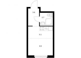 Продаю квартиру студию, 19.7 м2, Ярославль