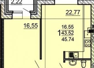 Продам 1-ком. квартиру, 46 м2, село Новая Усмань, улица 70 лет Победы, 13