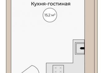 Продается квартира студия, 23.6 м2, Каспийск, проспект Акулиничева, 33Б