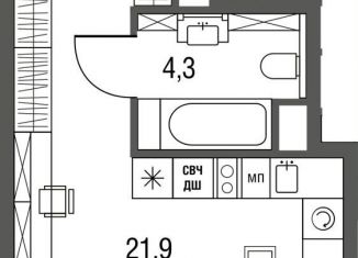 Продаю квартиру студию, 29.5 м2, Москва, Тагильская улица, 2к1, метро Черкизовская