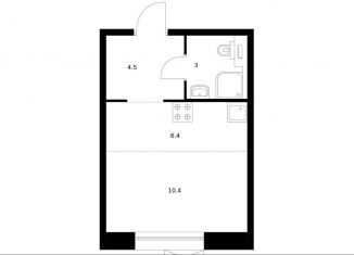 Продаю квартиру студию, 24.3 м2, Санкт-Петербург, метро Лиговский проспект, Лиговский проспект, 1