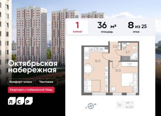 Продаю однокомнатную квартиру, 36 м2, Санкт-Петербург, муниципальный округ Народный