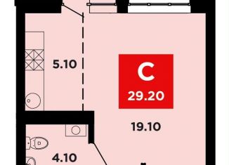 Продаю квартиру студию, 29.2 м2, Краснодар, Конгрессная улица, лит17