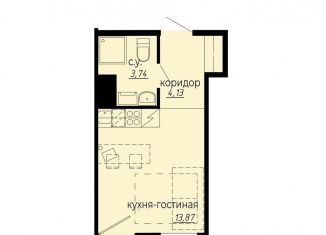 Продаю квартиру студию, 21.7 м2, Санкт-Петербург, метро Академическая