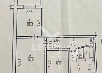 Продам трехкомнатную квартиру, 54 м2, Удмуртия, улица Оружейника Драгунова, 66