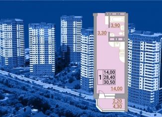 Продажа квартиры студии, 30.5 м2, Ростов-на-Дону, Первомайский район, Белокалитвинская улица, 1