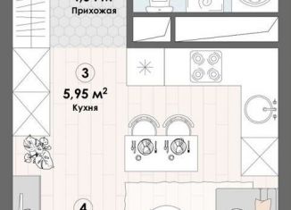 Продам квартиру студию, 28.9 м2, Московская область, Надсоновский тупик, 4А