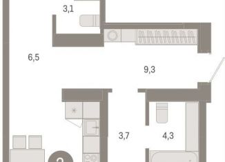 Продажа 2-ком. квартиры, 71.9 м2, Новосибирск