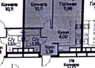 Продажа 2-комнатной квартиры, 35.2 м2, Москва, жилой комплекс Эко Бунино, 14.1