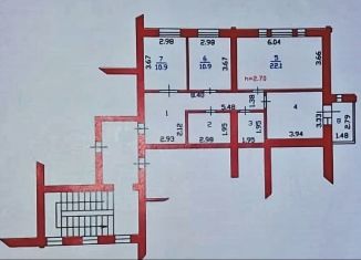 Продается 3-ком. квартира, 88.5 м2, Пензенская область, улица Мира, 47А